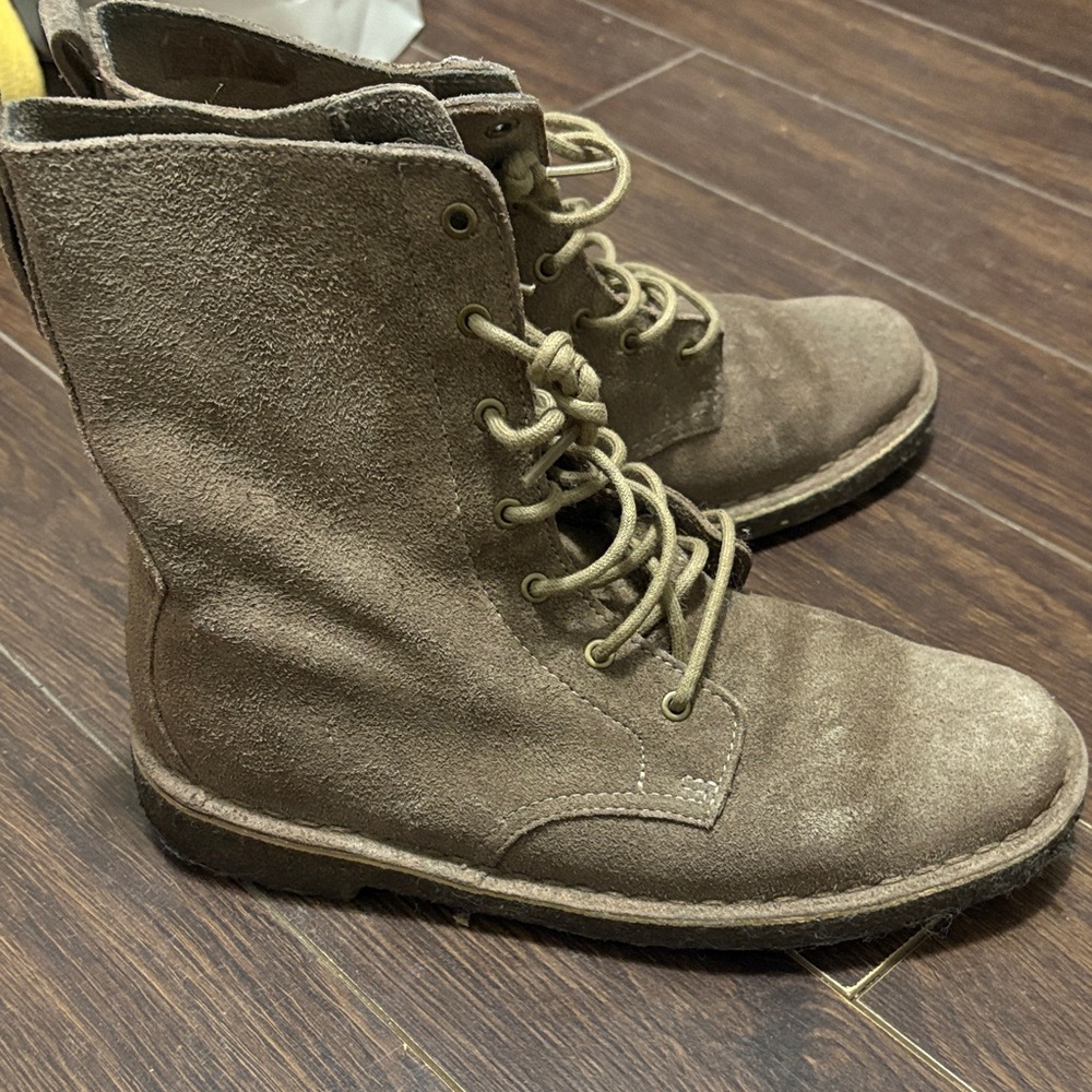 Clarks Desert Mali Lace up Taupe Boots